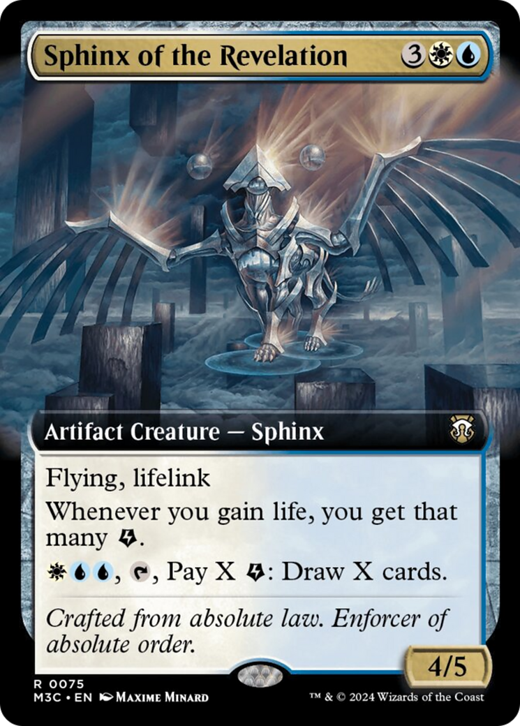 Sphinx of the Revelation (Extended Art) [Modern Horizons 3 Commander]