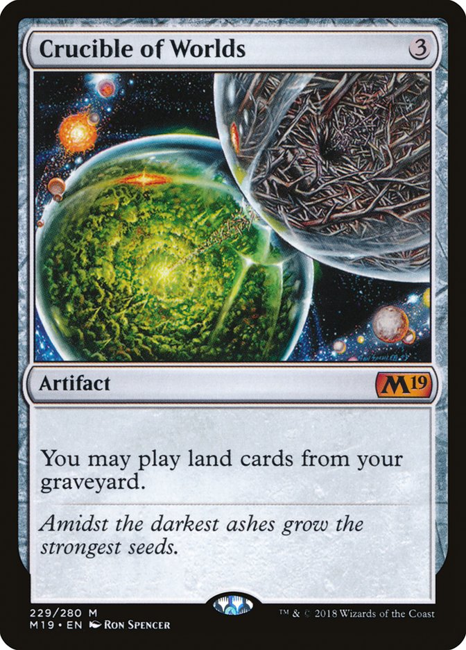 }Crucible of Worlds [Core Set 2019] ESPAÑOL