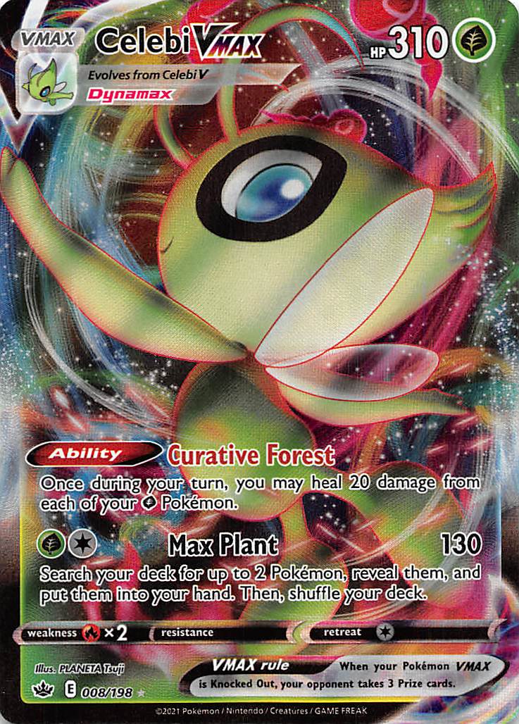 Celebi VMAX (008/198) [Sword & Shield: Chilling Reign] ESPAÑOL