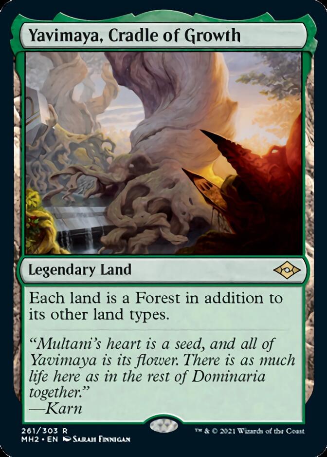 Yavimaya, Cradle of Growth [Modern Horizons 2] JAPONES