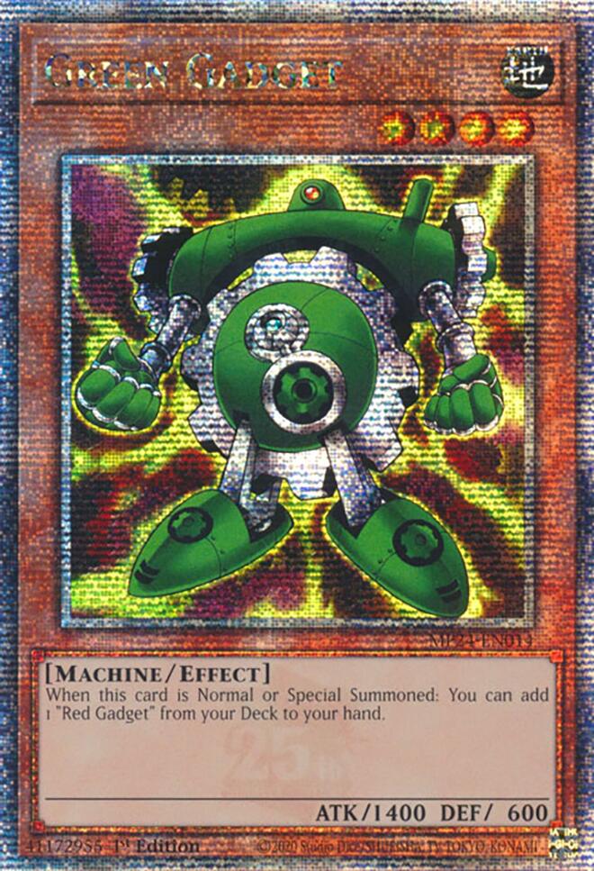 Green Gadget [MP24-EN014] Quarter Century Secret Rare