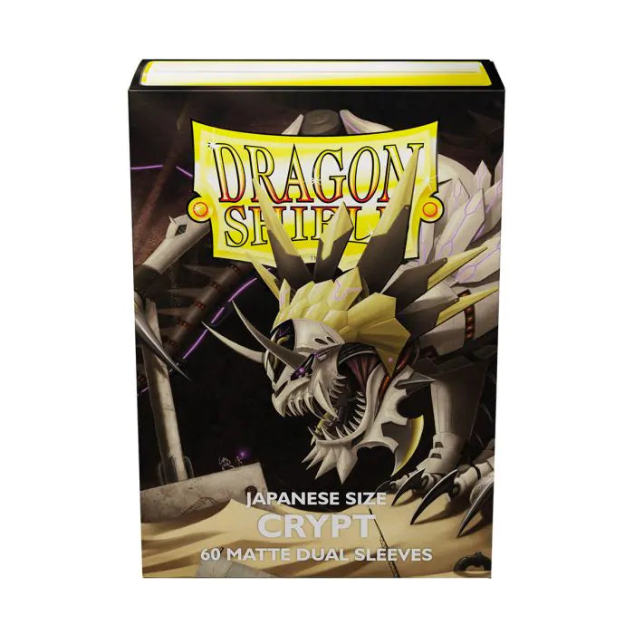 Dragon Shield 60 Japanese Dual Matte Crypt para Yu-Gi-Oh