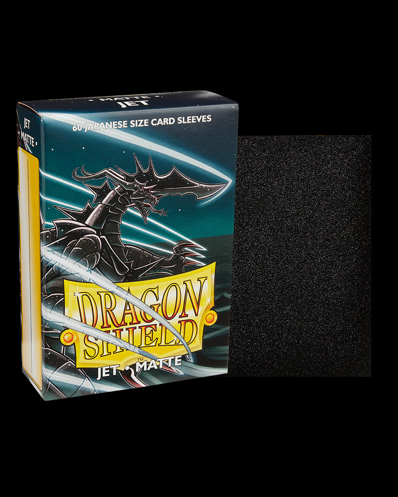 Dragon Shield 60 Japanese Matte Jet para Yu-Gi-Oh