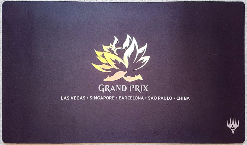 Playmat Black Lotus - Christopher Rush - Grand Prix 25th Anniversary - Foil