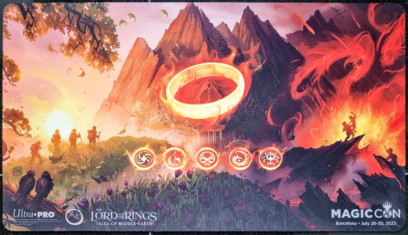 Playmat The Lord of the Rings - Tales of Middle Earth - Justyna Dura - Magic Con Barcelona 2023