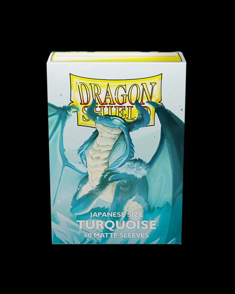 Dragon Shield 60 Japanese Matte Turquoise para Yu-Gi-Oh