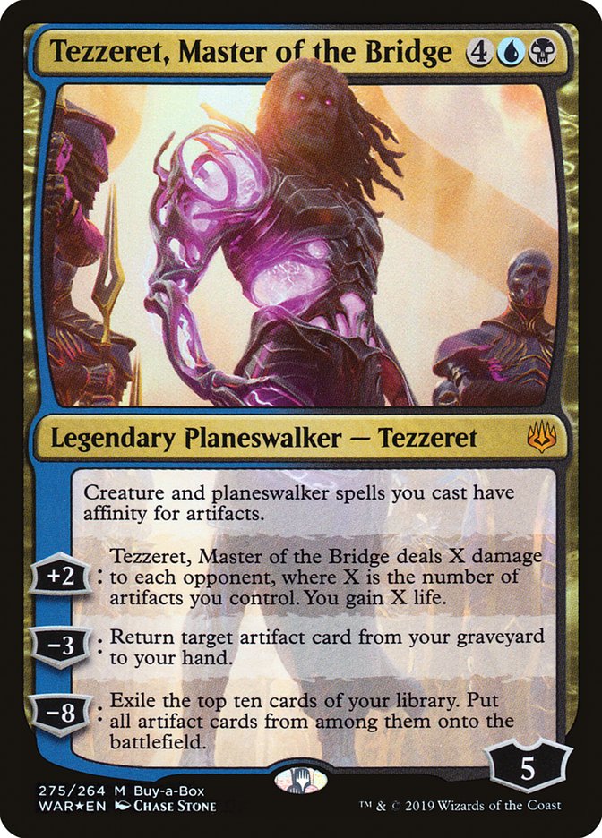 Tezzeret, Master of the Bridge [War of the Spark] ESPAÑOL