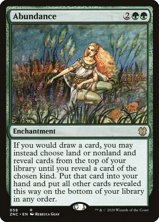 Abundance [Zendikar Rising Commander] ESPAÑOL