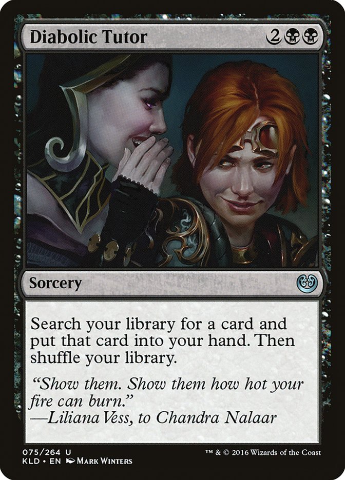 Diabolic Tutor [Kaladesh]