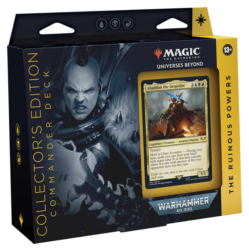 Warhammer 40,000 - Commander Deck (The Ruinous Powers - Collector's Edition)