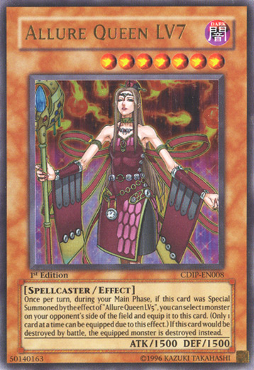 Allure Queen LV5 [Ultimate Rare 1st Edition Misprint] CDIP-EN007