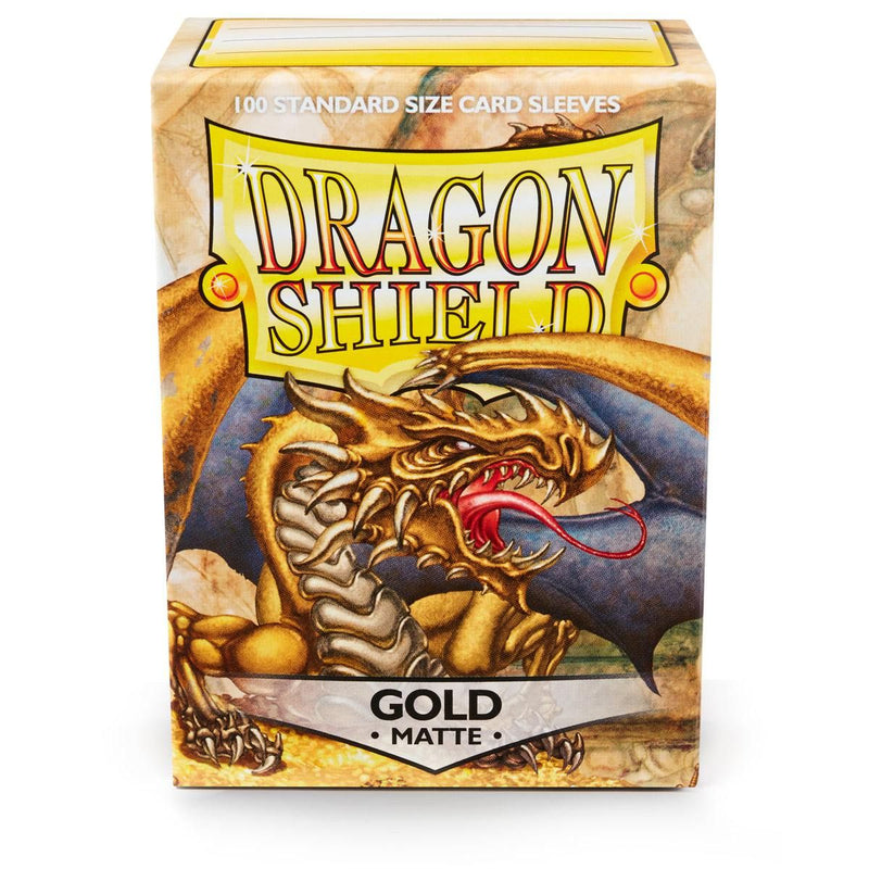 Dragon Shield 100 Matte Gold Standard