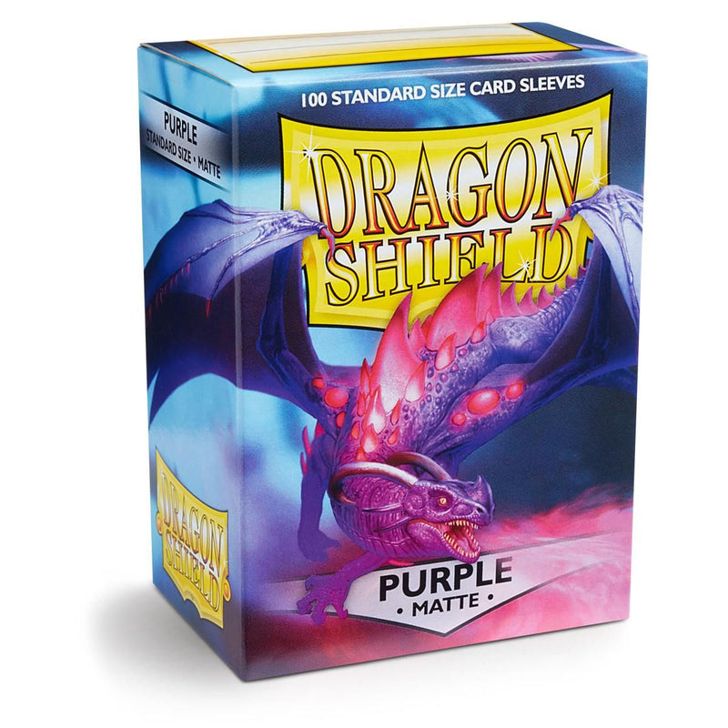 Dragon Shield 100 Matte Clear Purple Standard