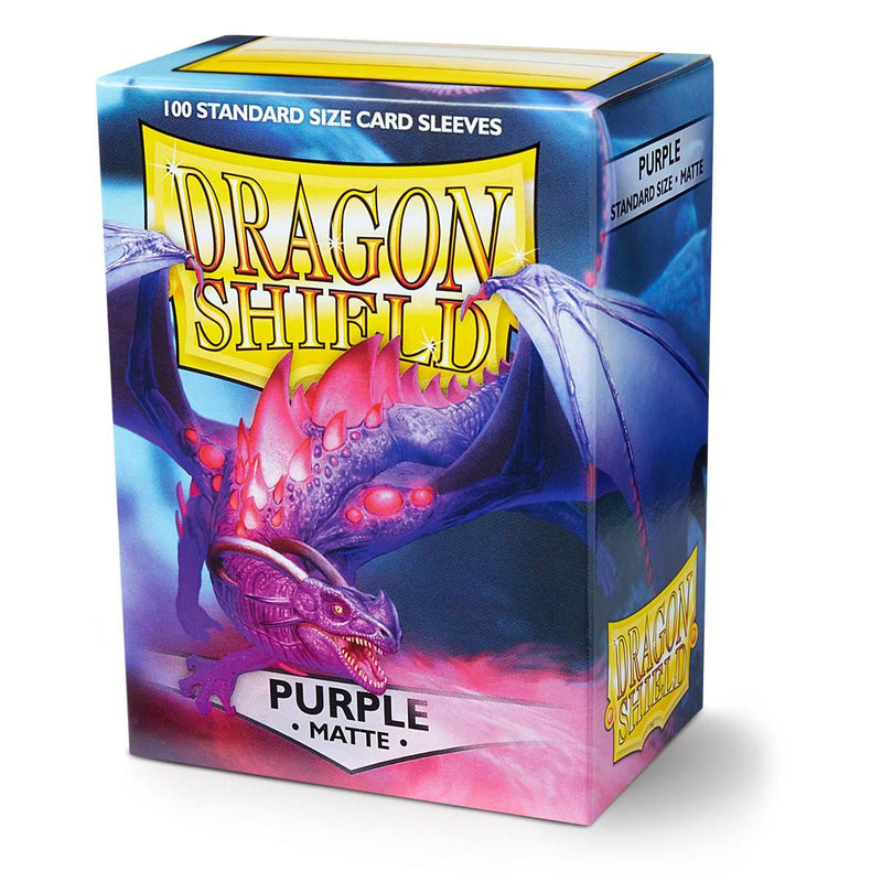 Dragon Shield 100 Matte Clear Purple Standard