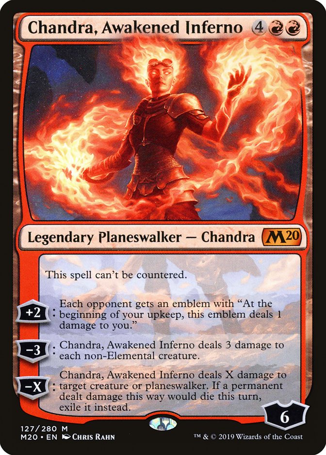 Chandra, Awakened Inferno [Core Set 2020] Japones