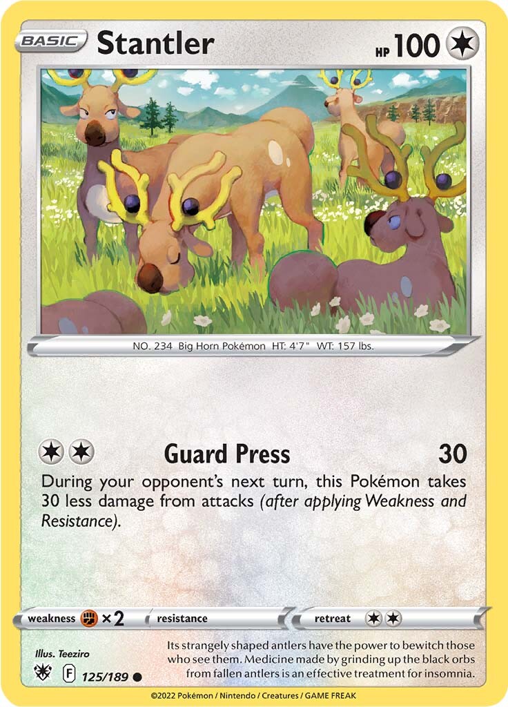 Stantler (125/189) [Sword & Shield: Astral Radiance]