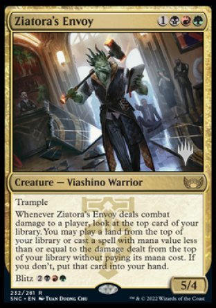 Ziatora's Envoy (Promo Pack) [Streets of New Capenna Promos] ESPAÑOL