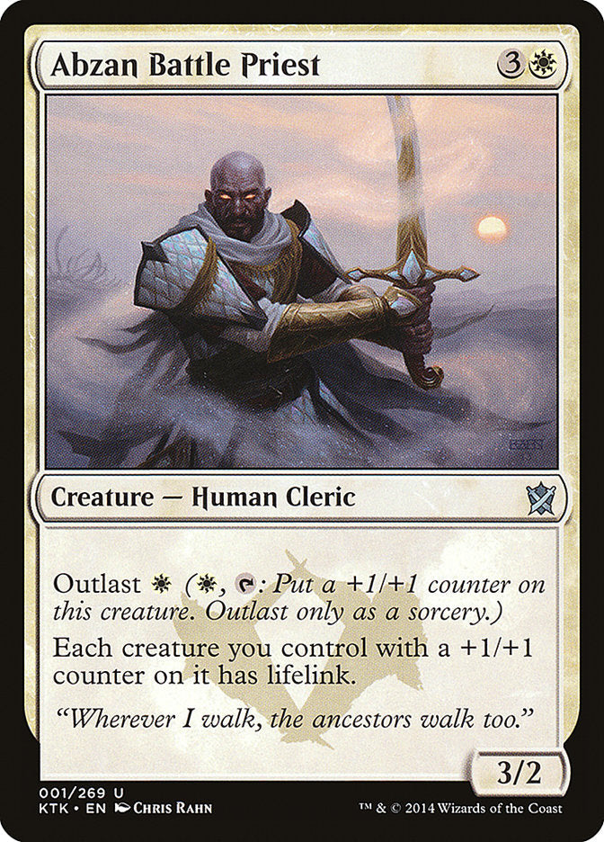 Abzan Battle Priest [Khans of Tarkir] RUSO